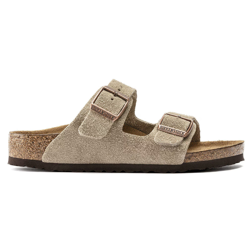 Birkenstock Enfant Arizona Kids Suède - Taupe