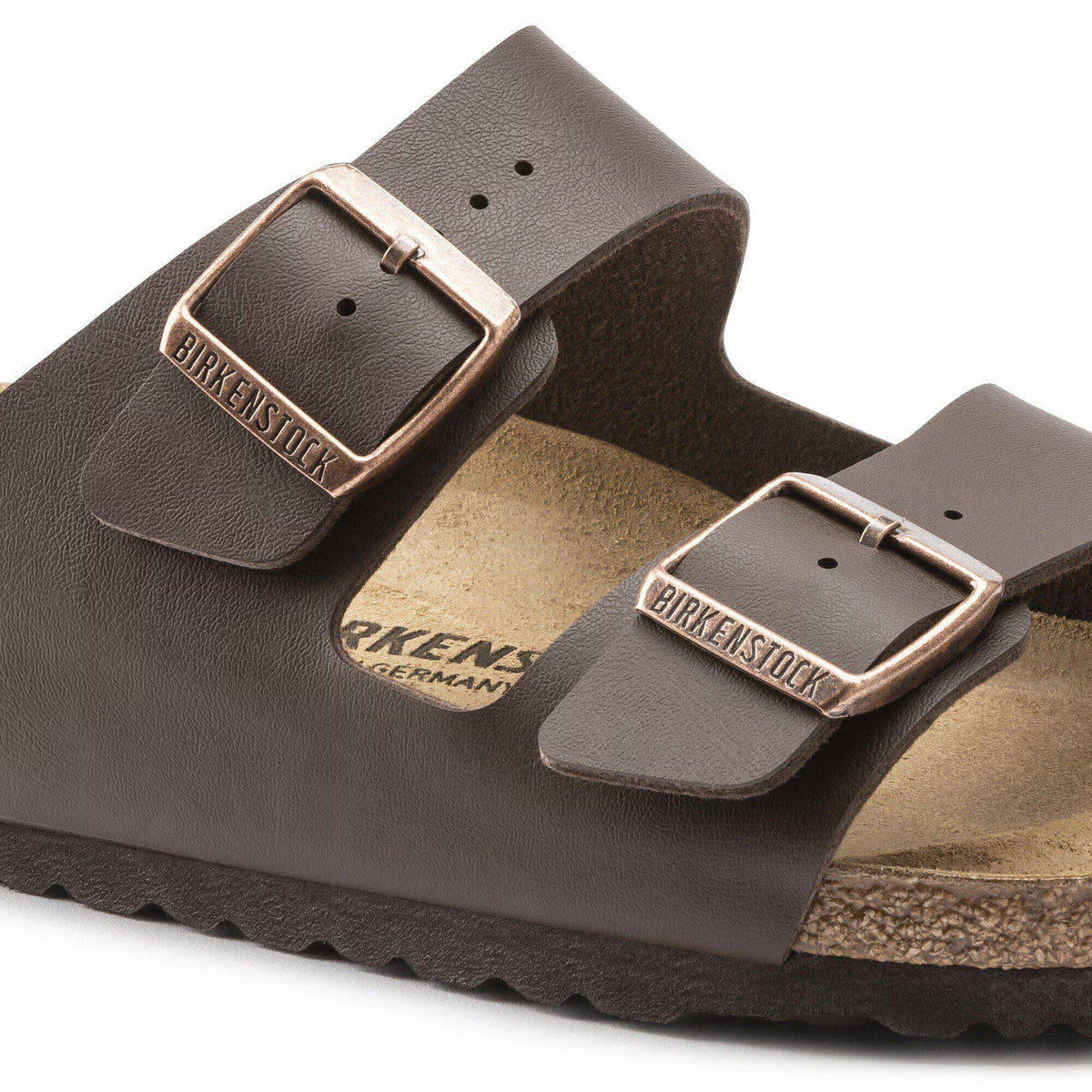 Birkenstock Iconique Arizona Birko-Flor - Dark Brown