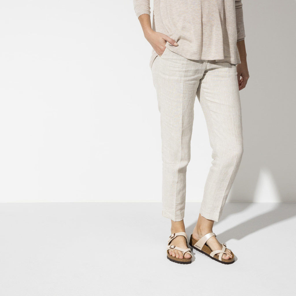 Birkenstock Iconique Mayari Birko-Flor - Graceful Pearl White
