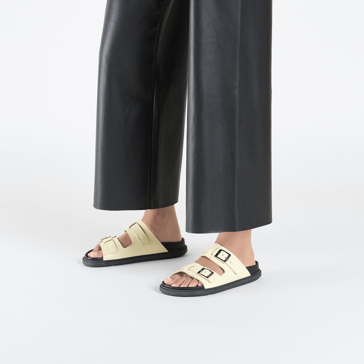 Birkenstock Raffinée St Barths Cuir naturel - Butter