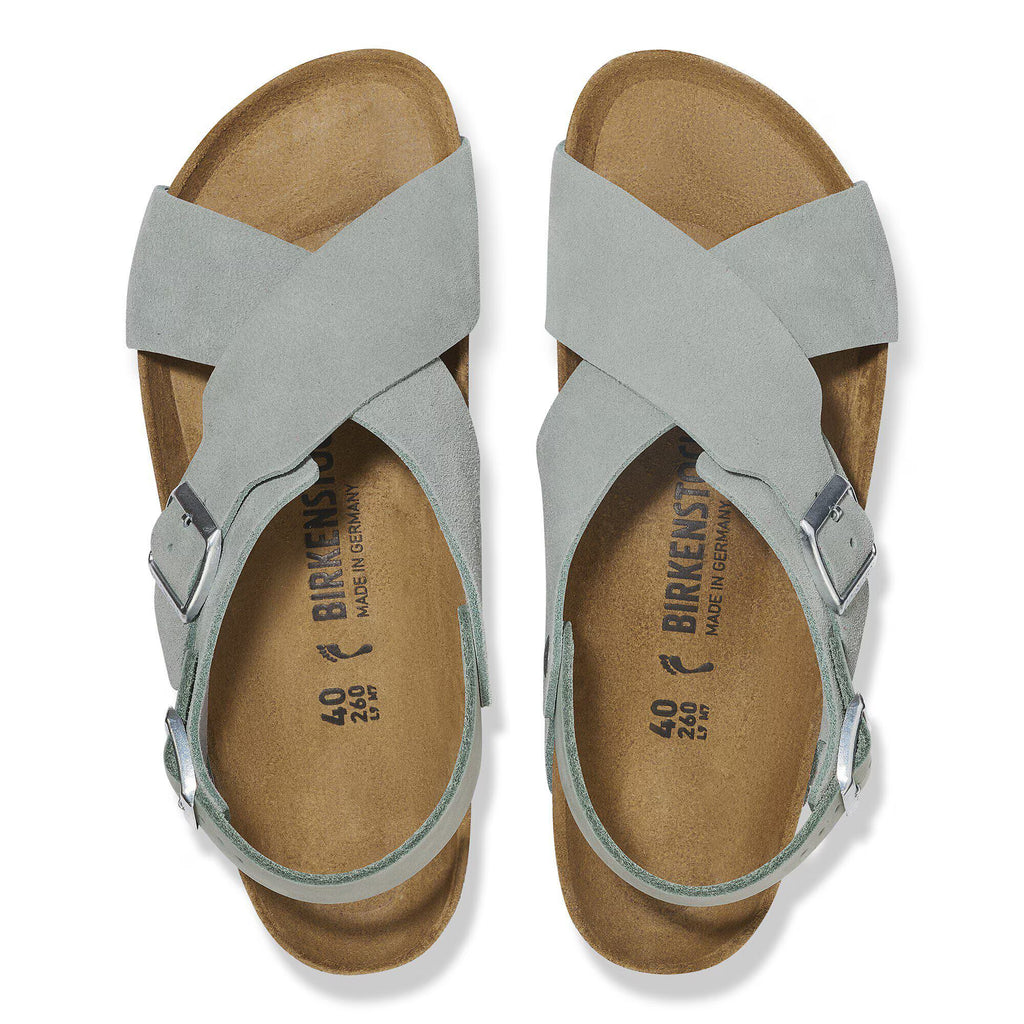 Birkenstock Élégante Tulum II VL/NB Nubuck/Suède - Pure Sage