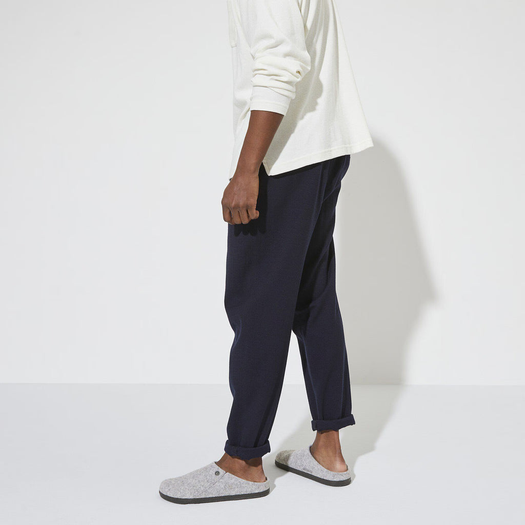 Birkenstock Iconique Zermatt en fourrure d'agneau Feutre de laine - Light Grey