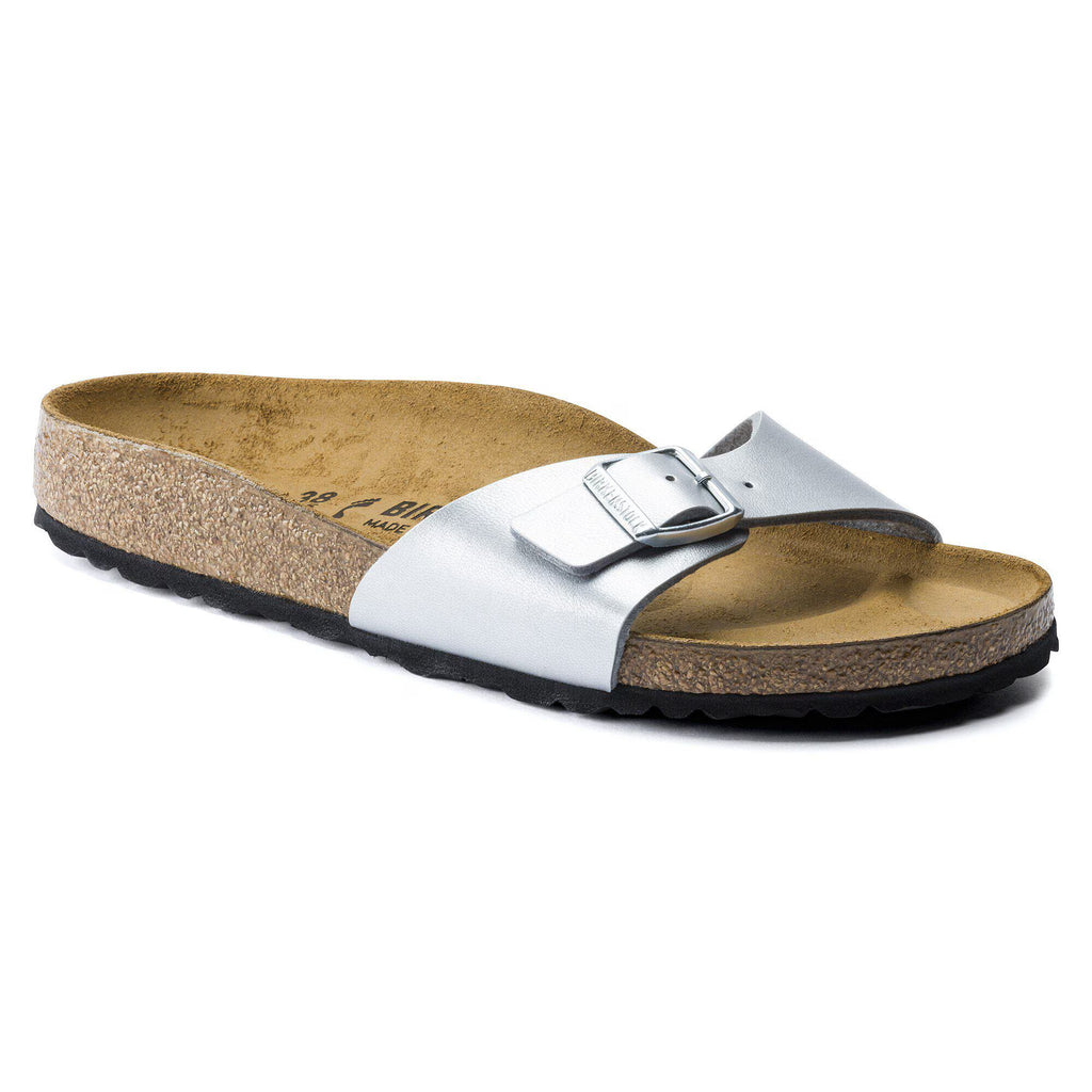 Birkenstock Iconique Madrid Birko-Flor - Silver