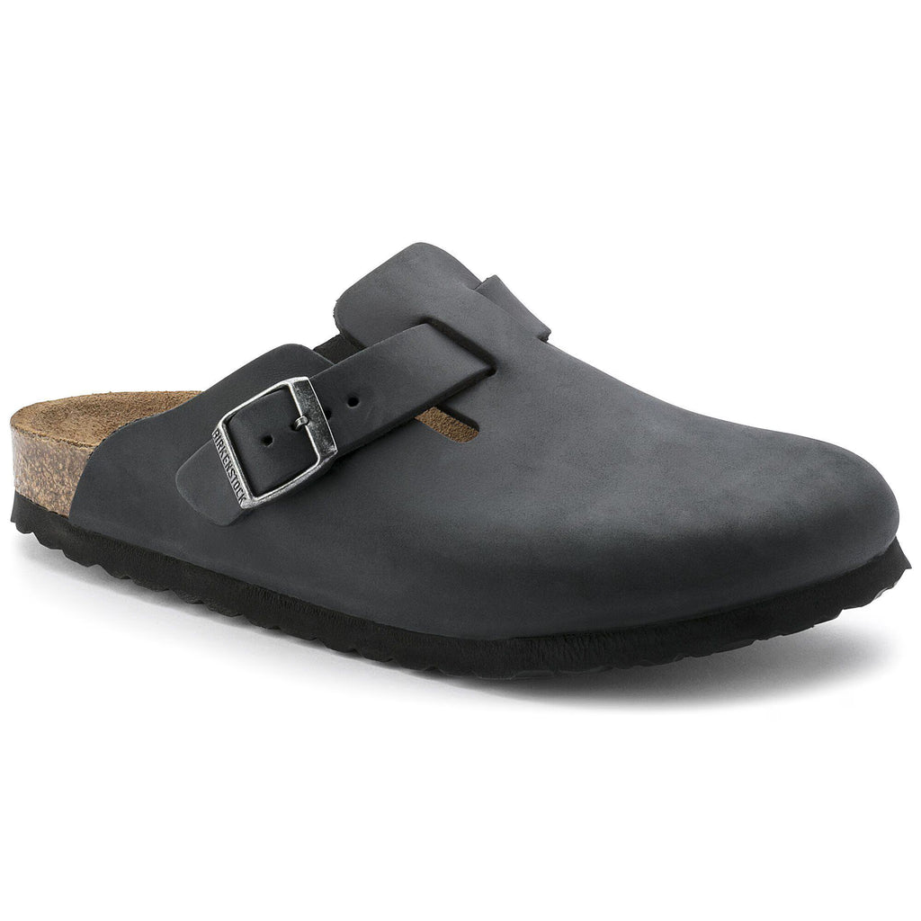 Birkenstock Raffinée Boston Cuir huilé - Black