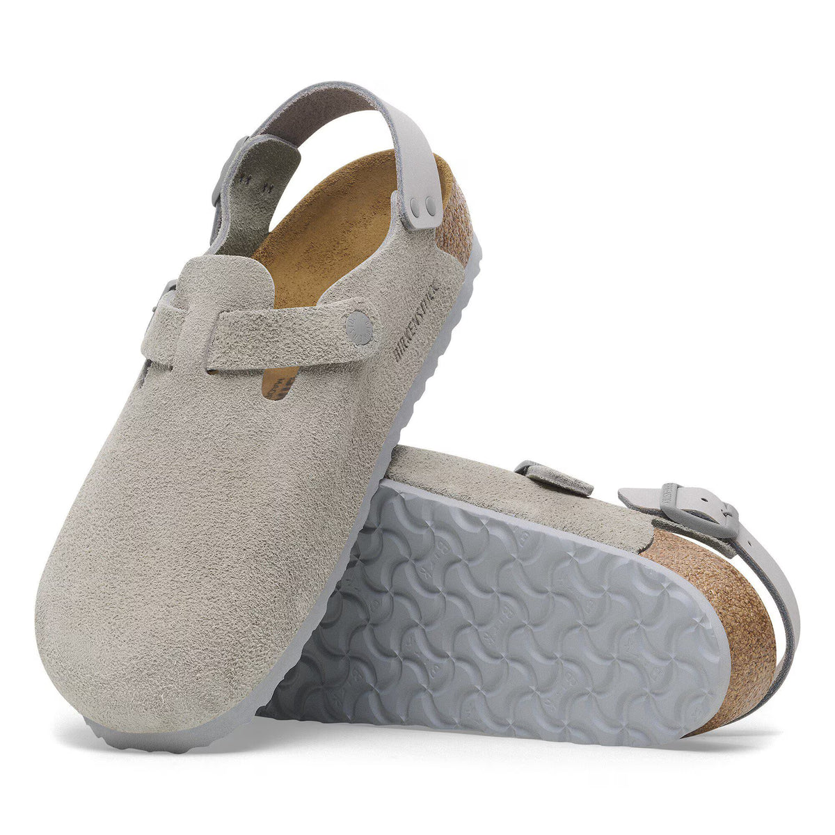 Birkenstock Élégante Tokio Suède - Stone Coin