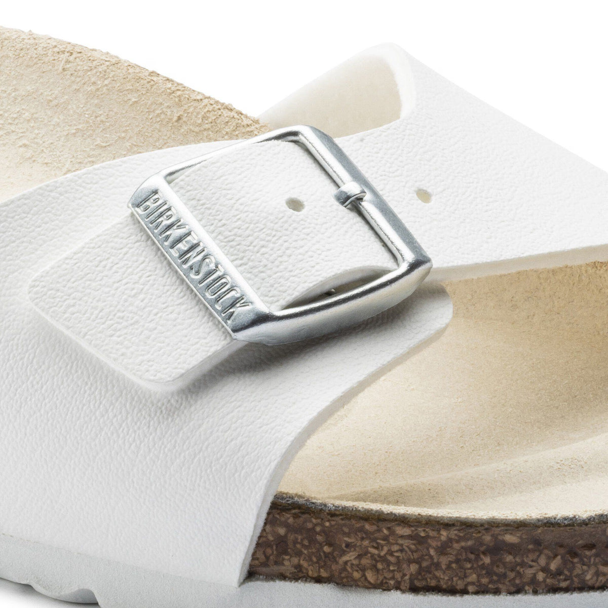 Birkenstock Iconique Madrid Birko-Flor - White