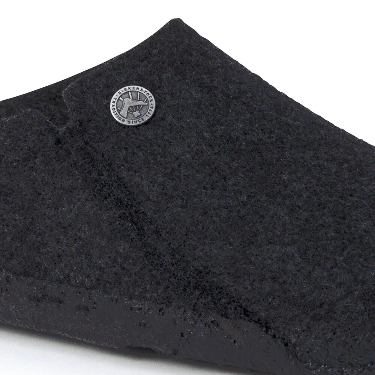 Birkenstock Iconique Zermatt en fourrure d'agneau Feutre de laine - Anthracite