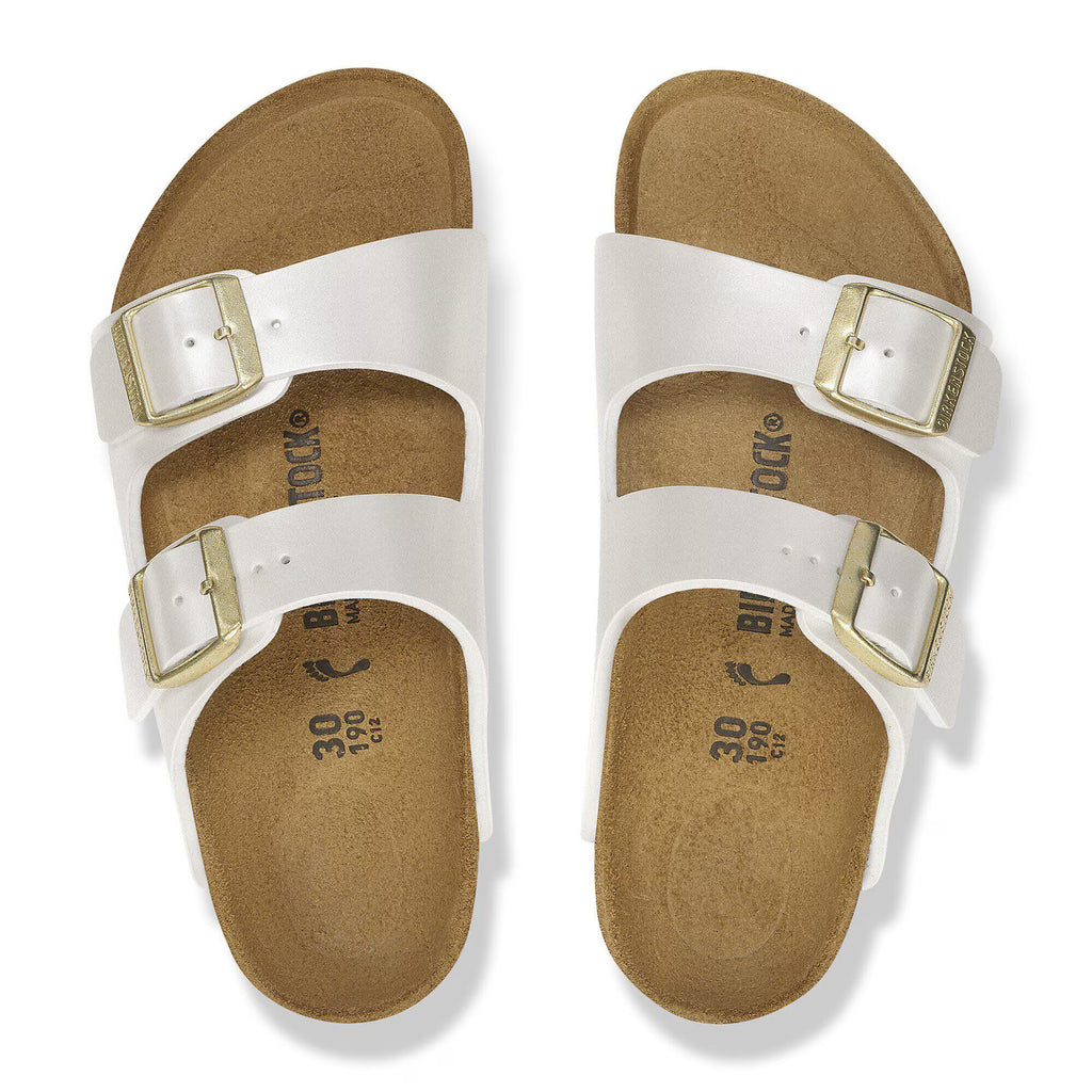 Birkenstock Enfant Arizona Kids Birko-Flor - Electric Metallic Pearl