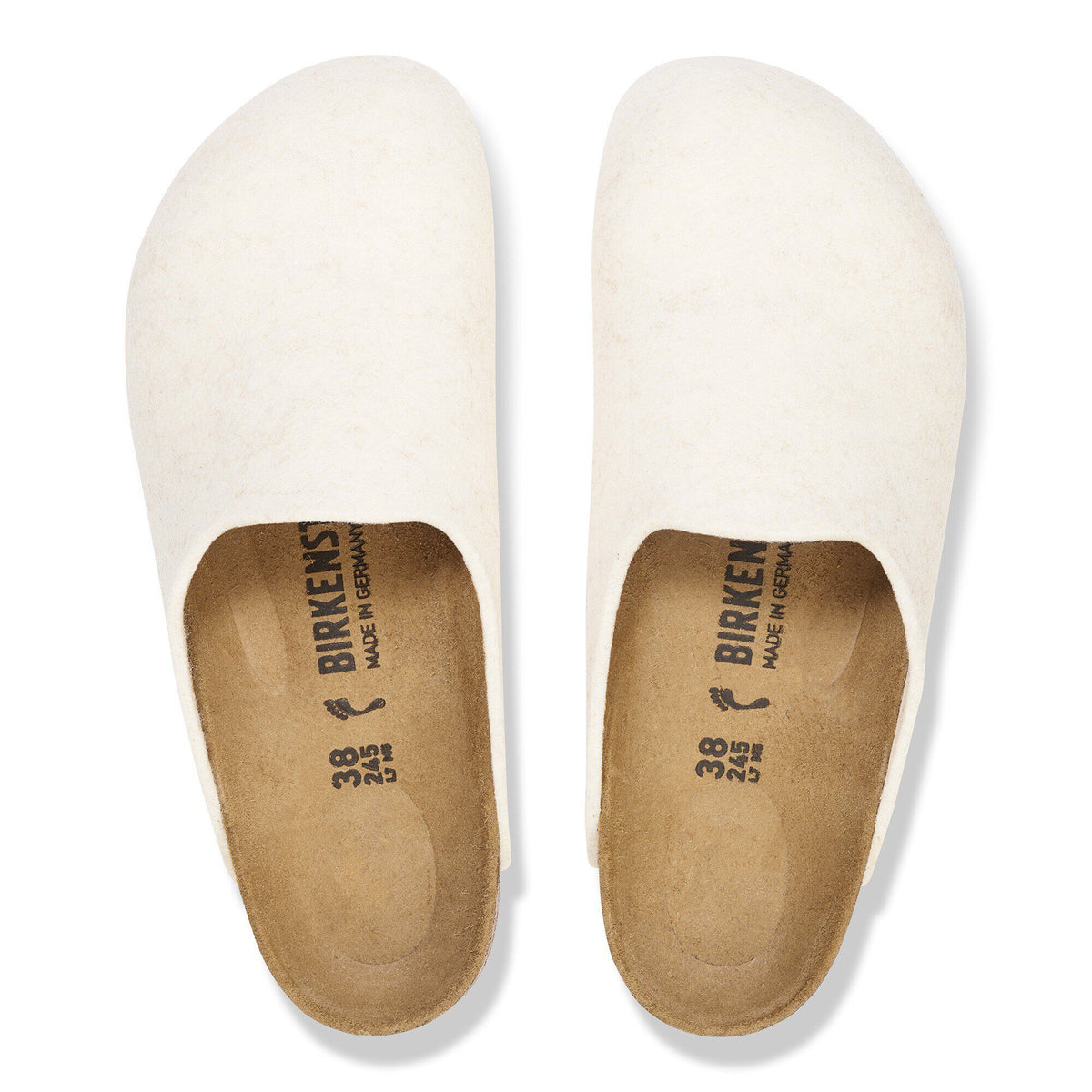 Birkenstock Iconique Amsterdam Feutre de laine - Eggshell