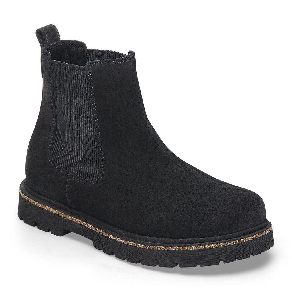Birkenstock Élégante Highwood Slip On Men Suède - Black