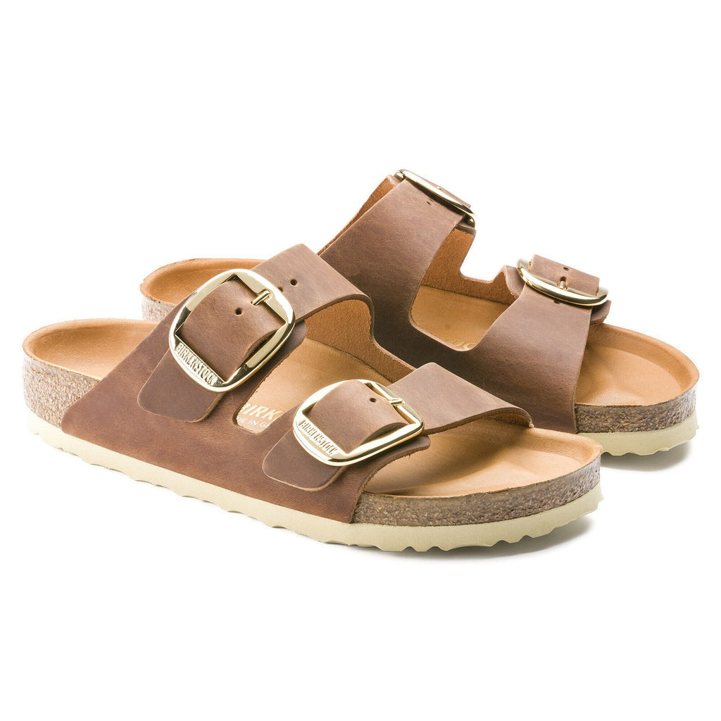 Birkenstock Raffinée Arizona Big Buckle Cuir huilé - Cognac