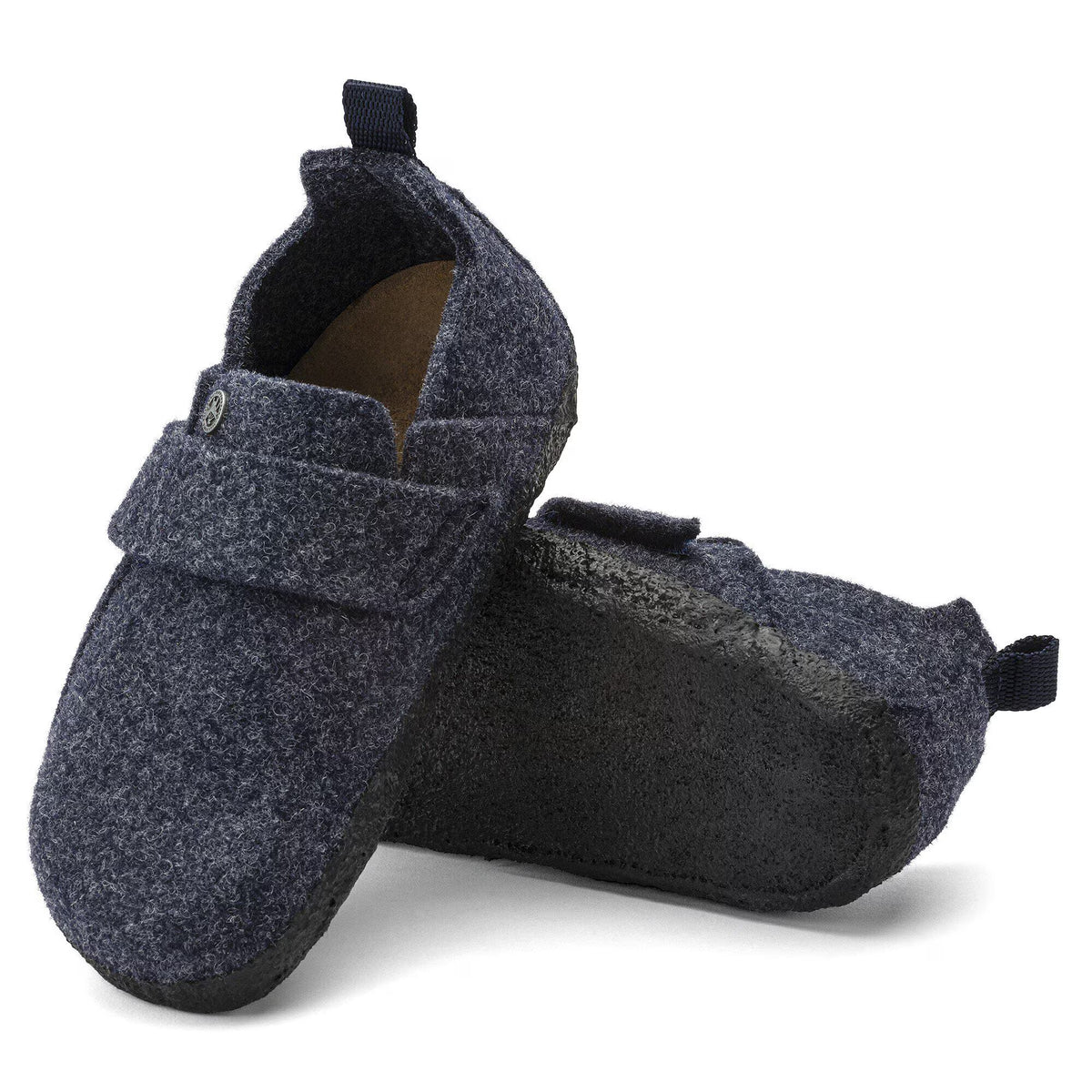 Birkenstock Enfant Zermatt HL Kids Feutre de laine - Dark Blue