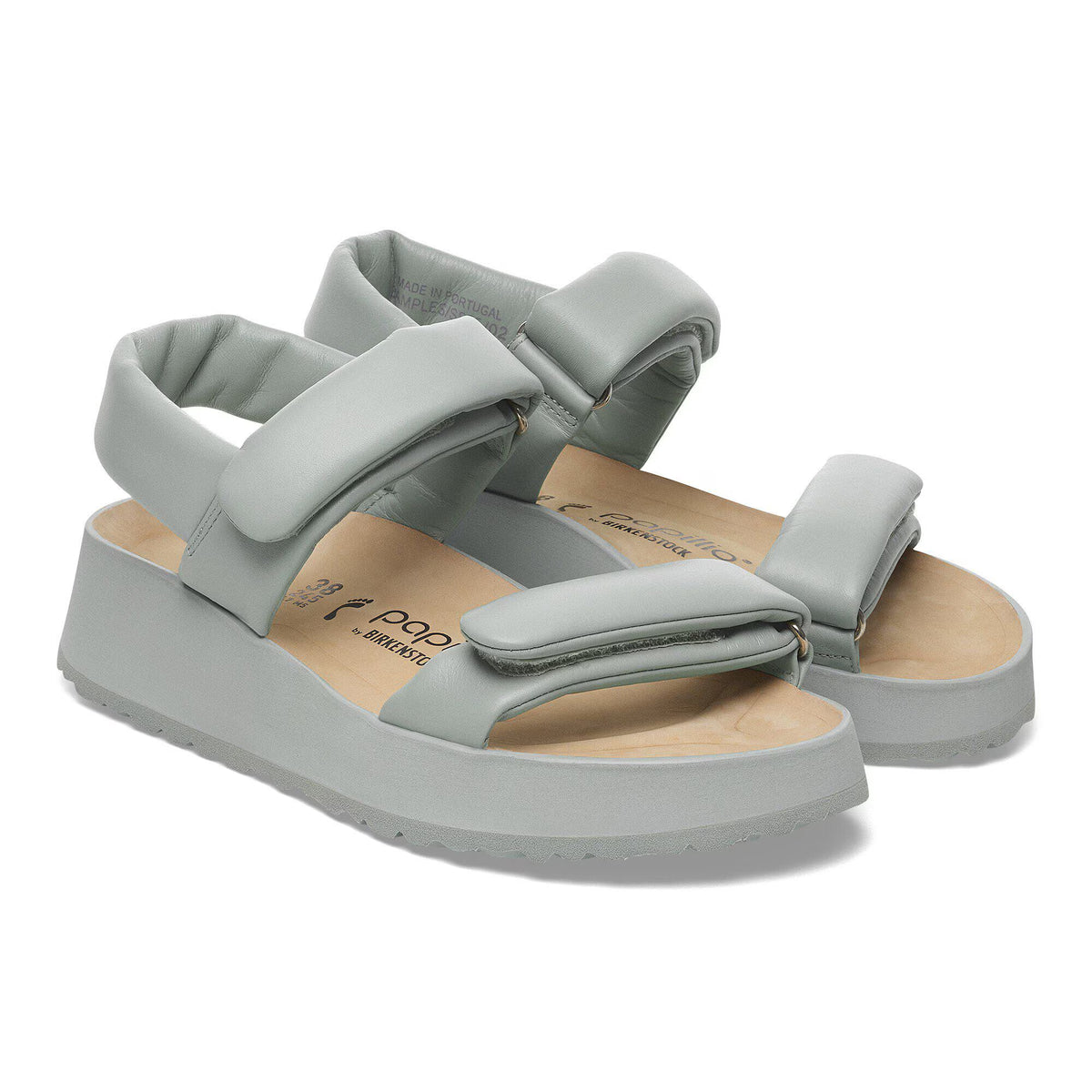 Birkenstock Raffinée Theda Cuir naturel - Pure Sage