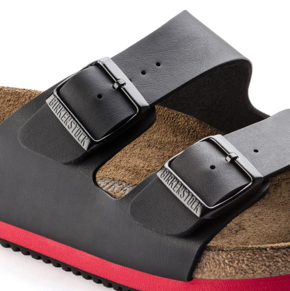 Birkenstock Iconique Arizona Super Grip Birko-Flor - Black