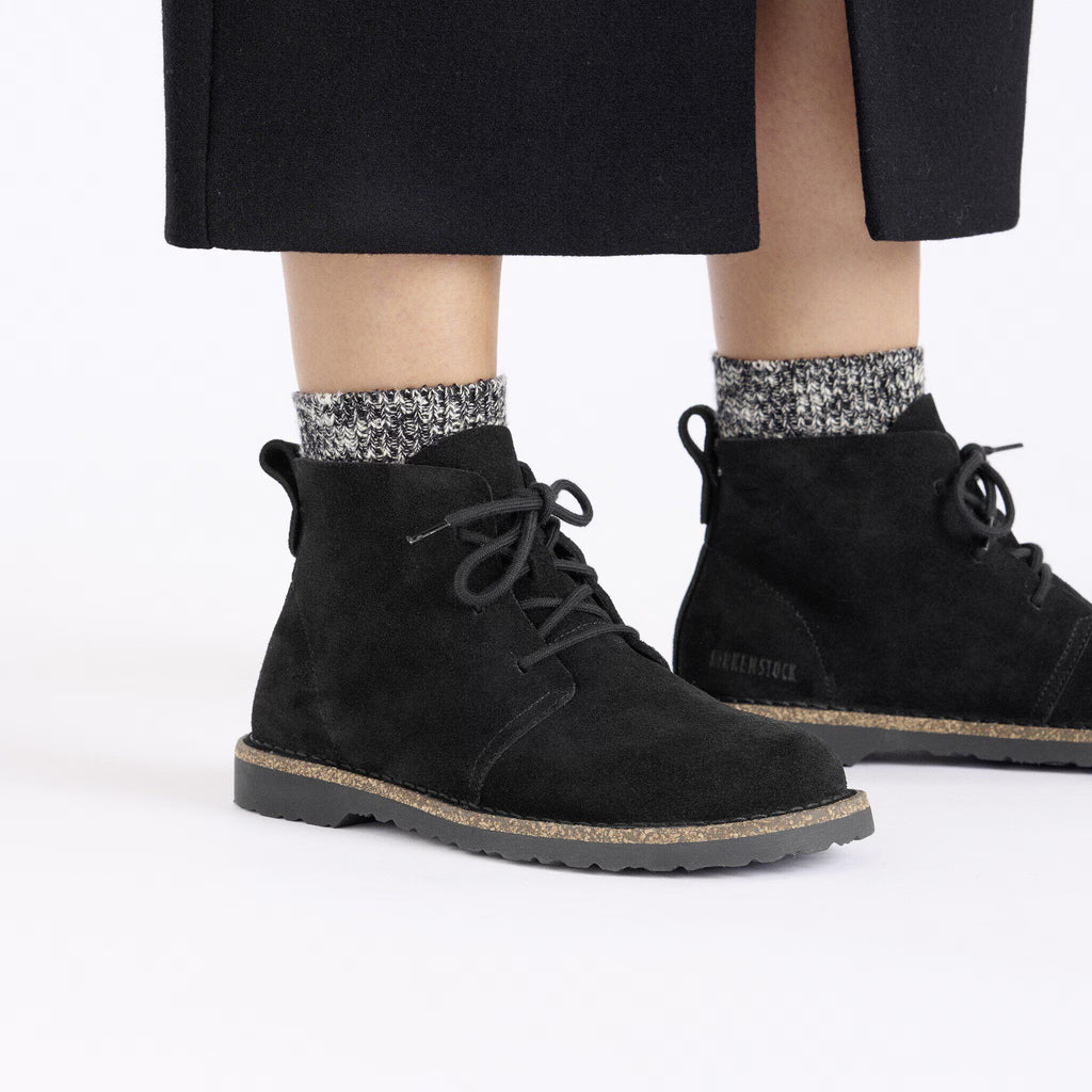 Birkenstock Élégante Uppsala Mid Suède - Black
