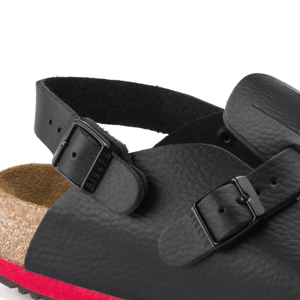 Birkenstock Raffinée Kay SL Lit de pied souple Cuir naturel - Black