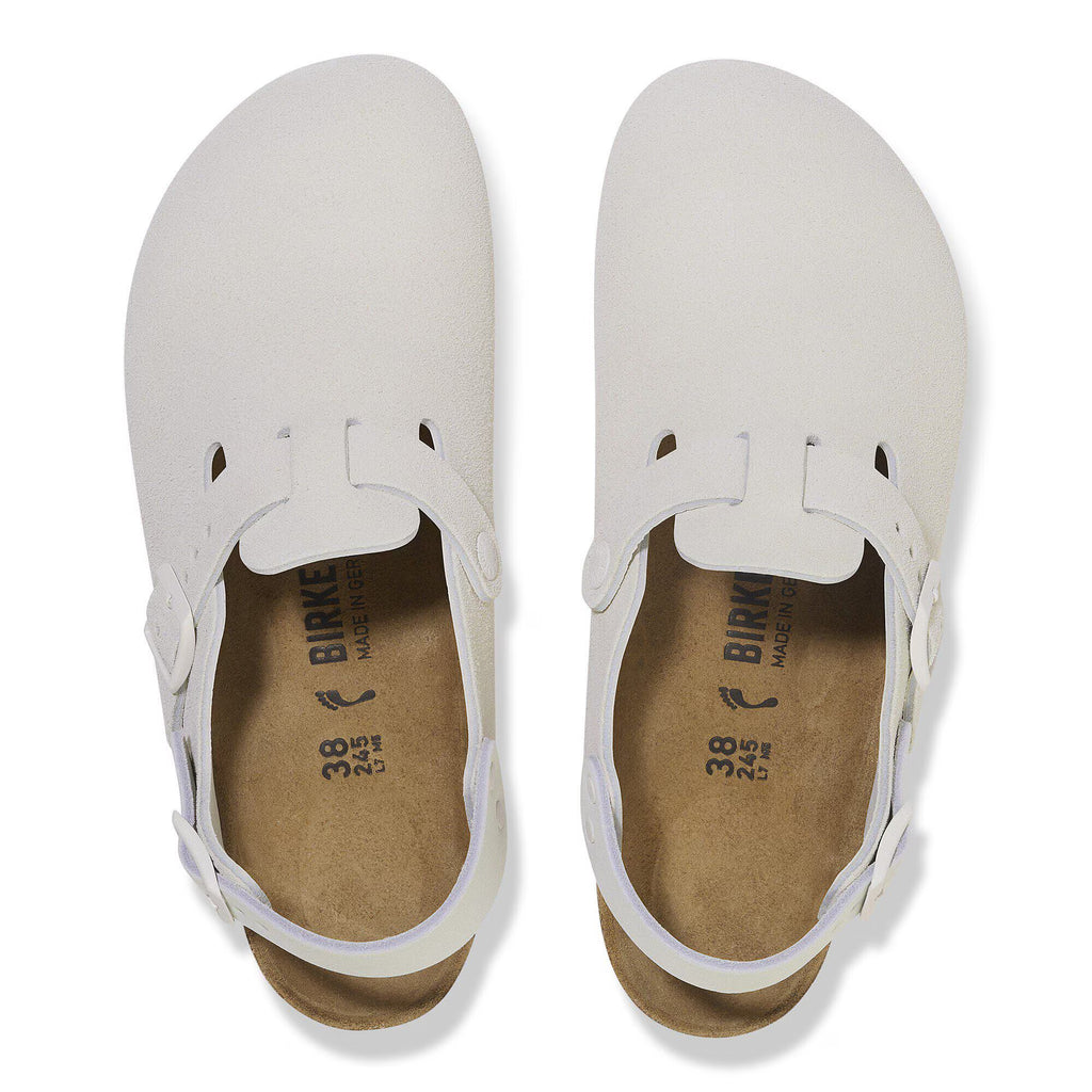 Birkenstock Élégante Tokio Suède - Antique White