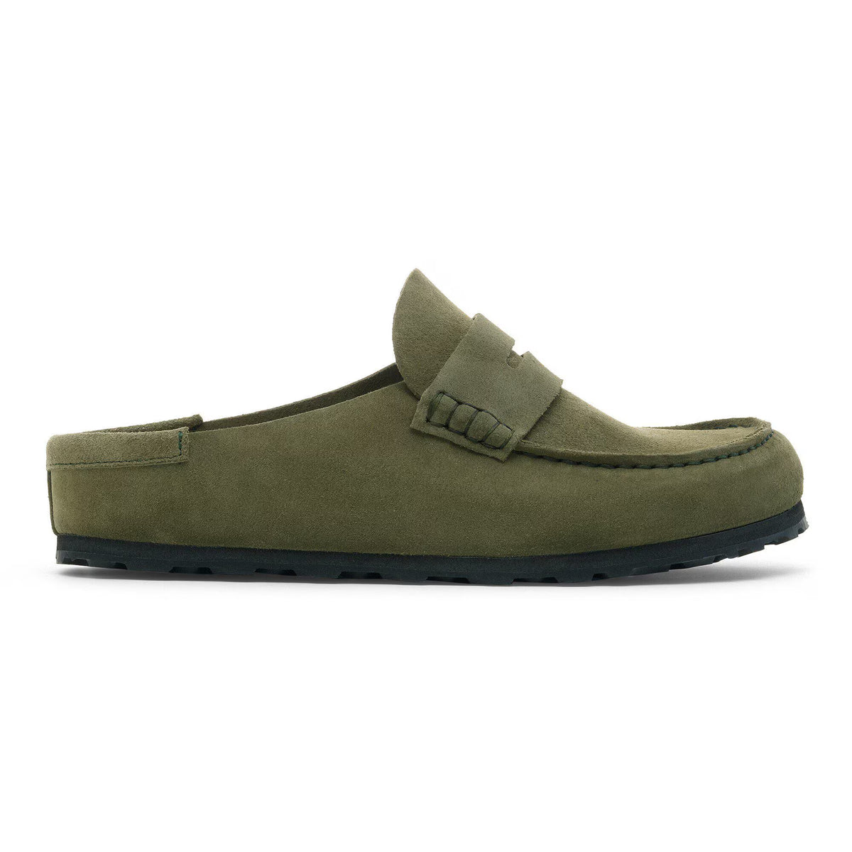 Birkenstock Élégante Naples Wrapped Suède - Thyme