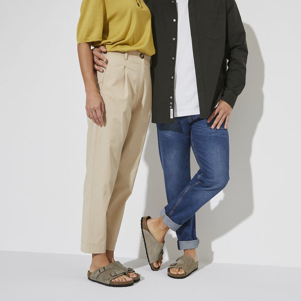 Birkenstock Élégante Zürich Suède - Taupe