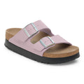 Birkenstock Iconique Arizona PAP Flex Platform Birko-Flor - Faded Purple