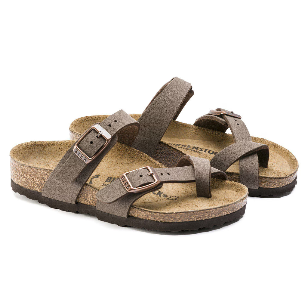 Birkenstock Enfant Mayari Kids Birko-Flor Nubuck - Mocha