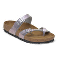 Birkenstock Iconique Mayari Birko-Flor estampé - Saffiano Iridescent Viola