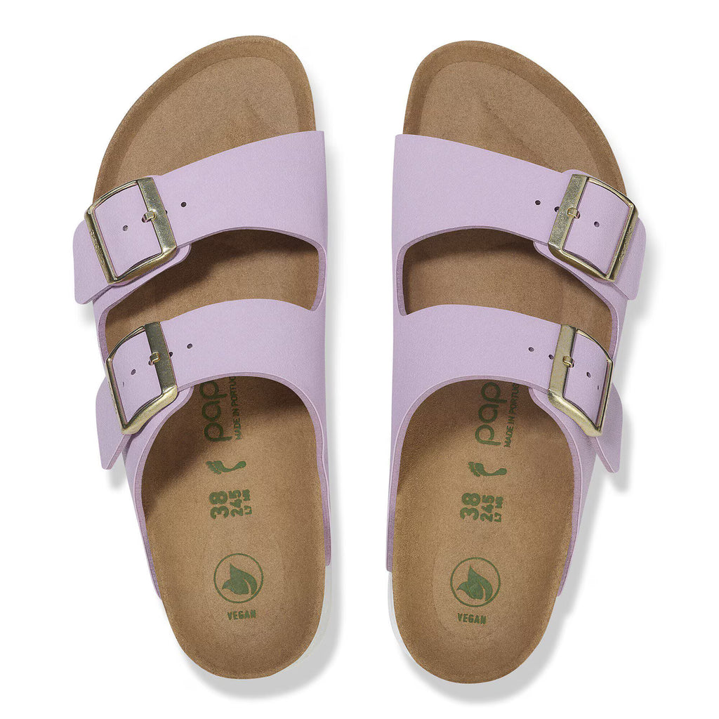 Birkenstock Iconique Arizona Flex Platform Birko-Flor Nubuck - Crocus
