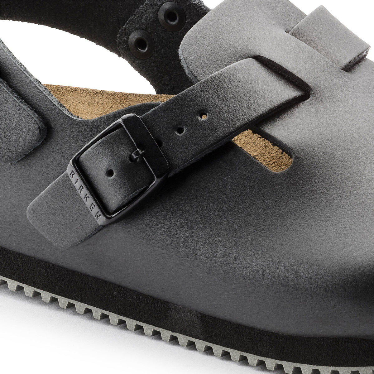 Birkenstock Raffinée Tokio Super Grip Cuir naturel - Black