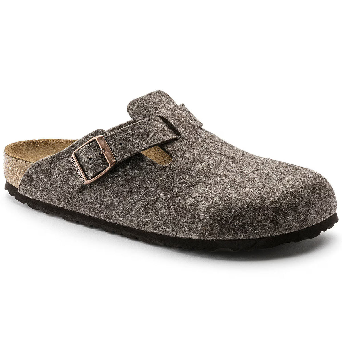 Birkenstock Iconique Boston Feutre de laine - Cacao