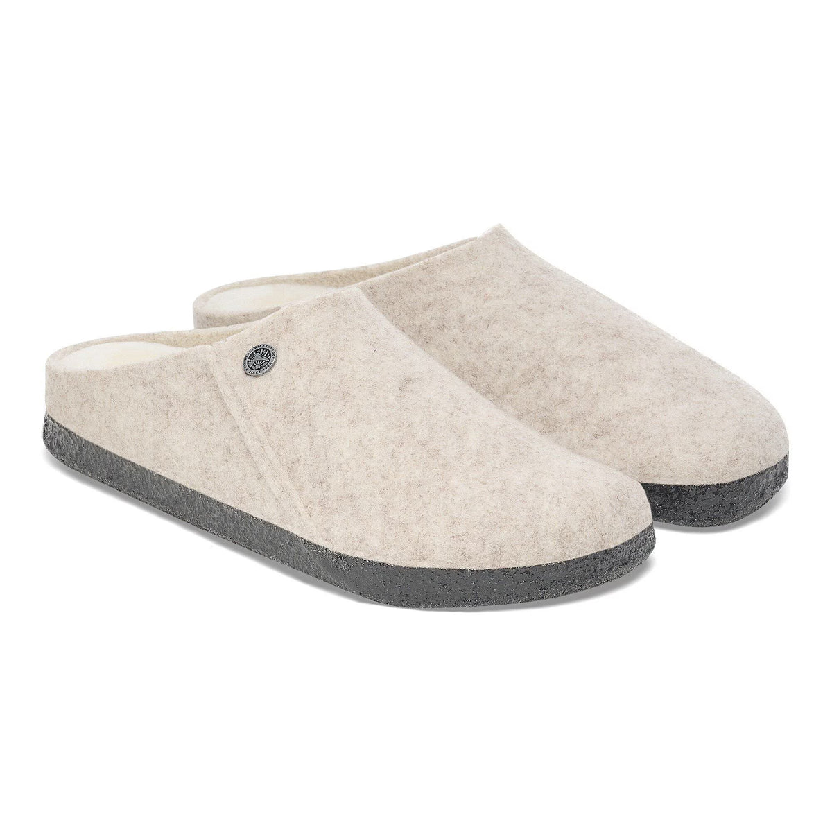 Birkenstock Iconique Zermatt en fourrure d'agneau Feutre de laine - Eggnog