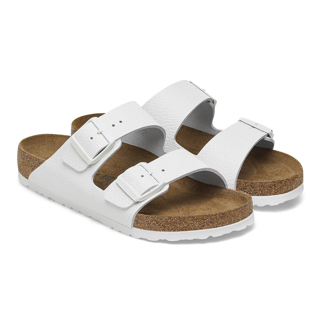 Birkenstock Raffinée Arizona Cuir naturel - White