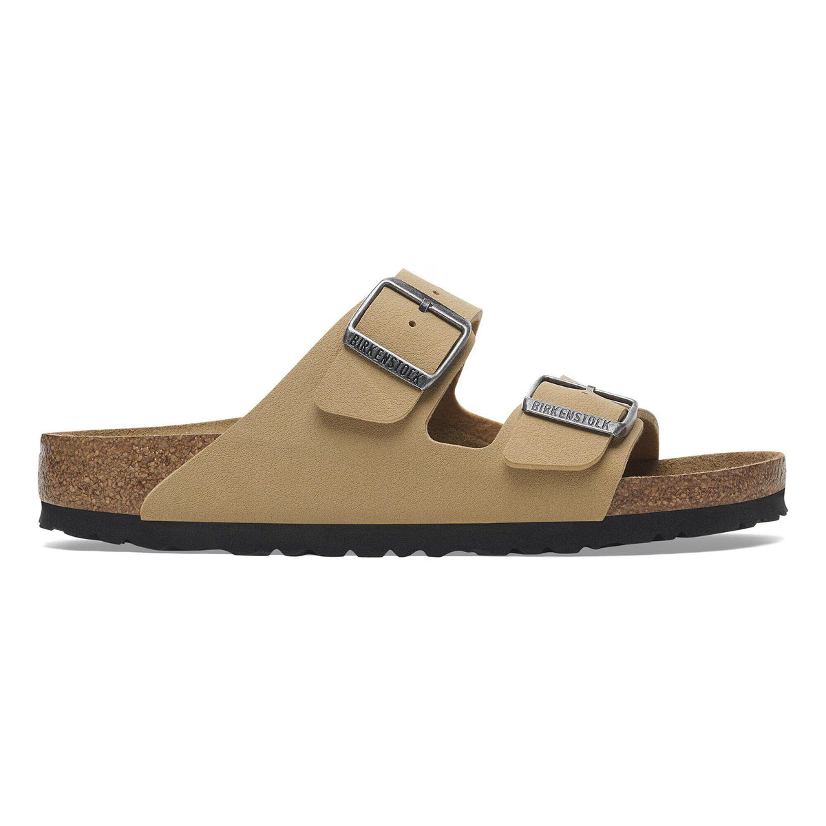 Birkenstock Iconique Arizona Birko-Flor Nubuck - Latte Cream