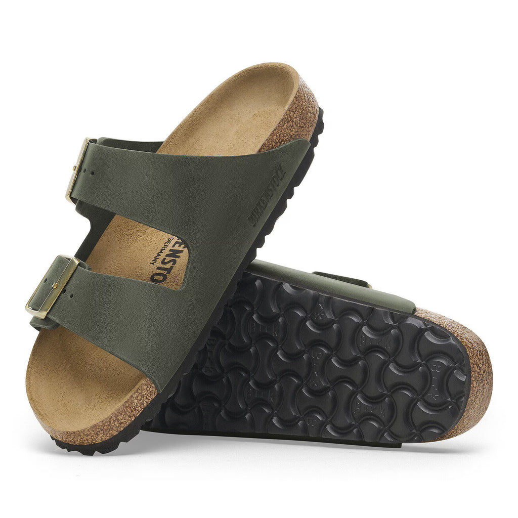 Birkenstock Raffinée Arizona Cuir huilé - Thyme