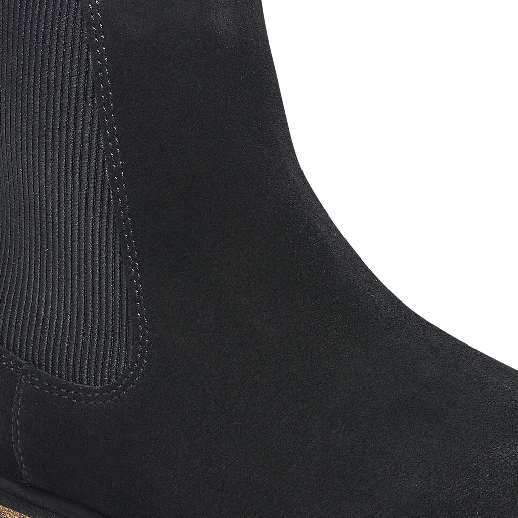 Birkenstock Élégante Highwood Slip On Women Suède - Black