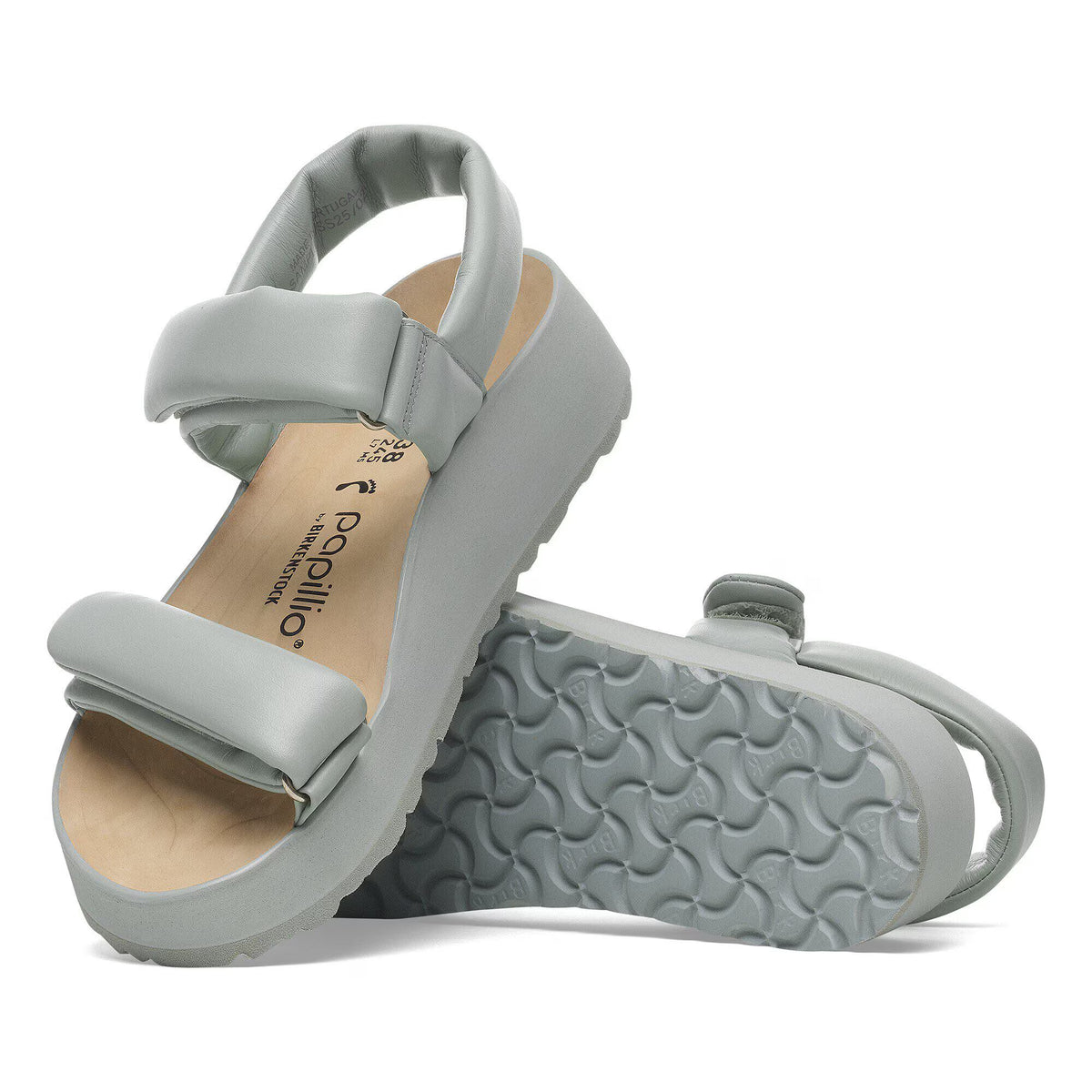 Birkenstock Raffinée Theda Cuir naturel - Pure Sage