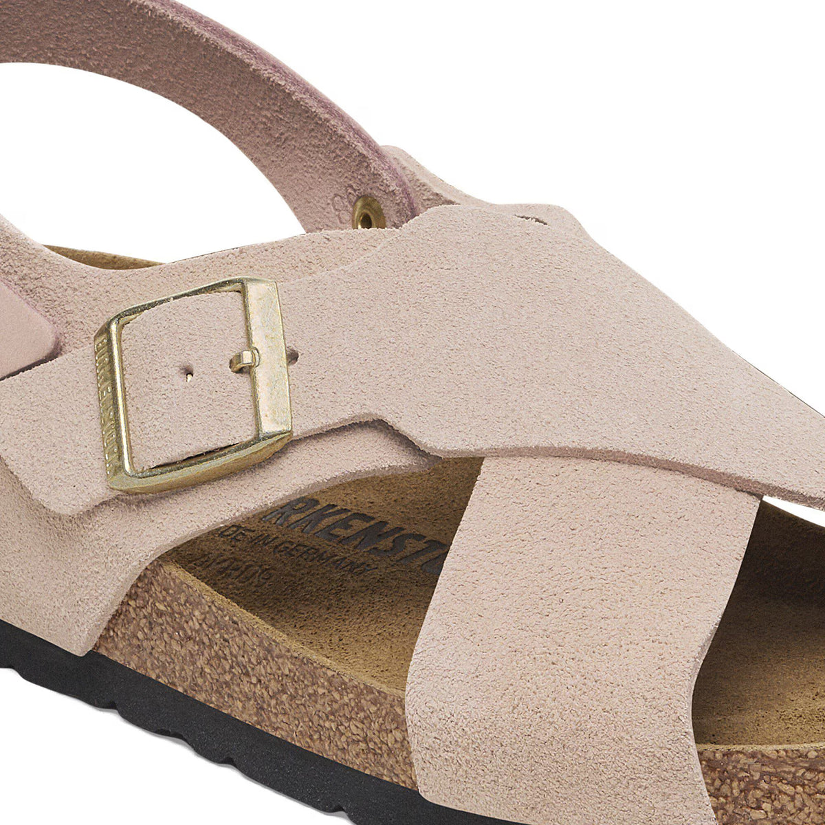 Birkenstock Élégante Tulum II VL/NB Nubuck/Suède - Light Rose