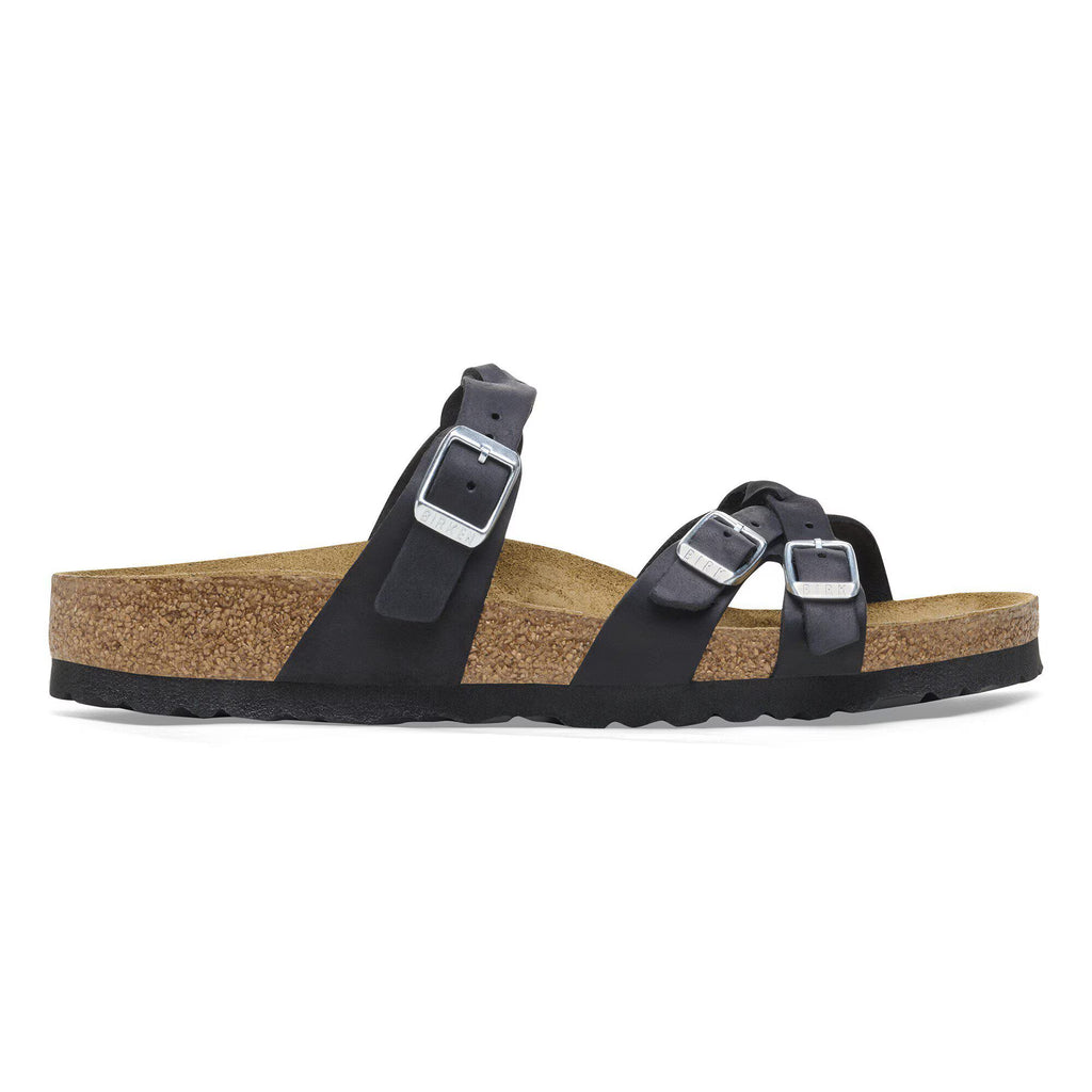 Birkenstock Raffinée Franca Braided Cuir huilé - Black