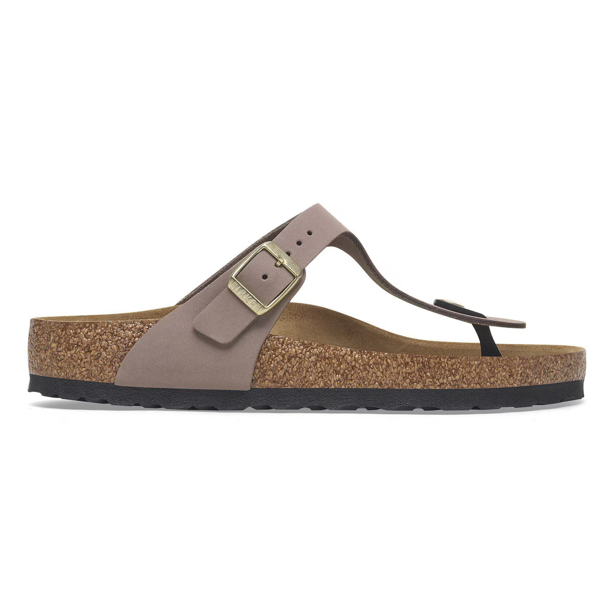 Birkenstock Raffinée Gizeh Cuir nubuck - Faded Purple