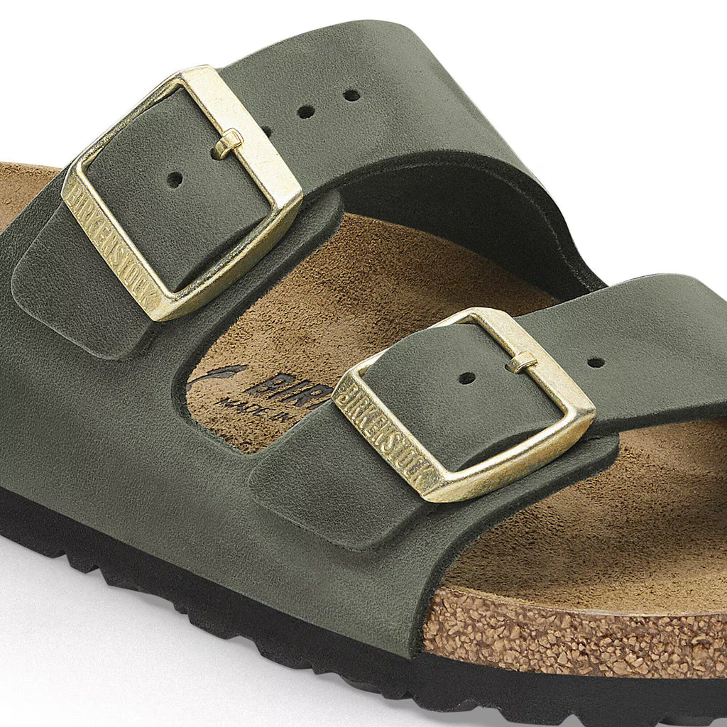 Birkenstock Raffinée Arizona Cuir huilé - Thyme