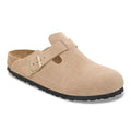 Birkenstock Élégante Boston Suède - Sandcastle