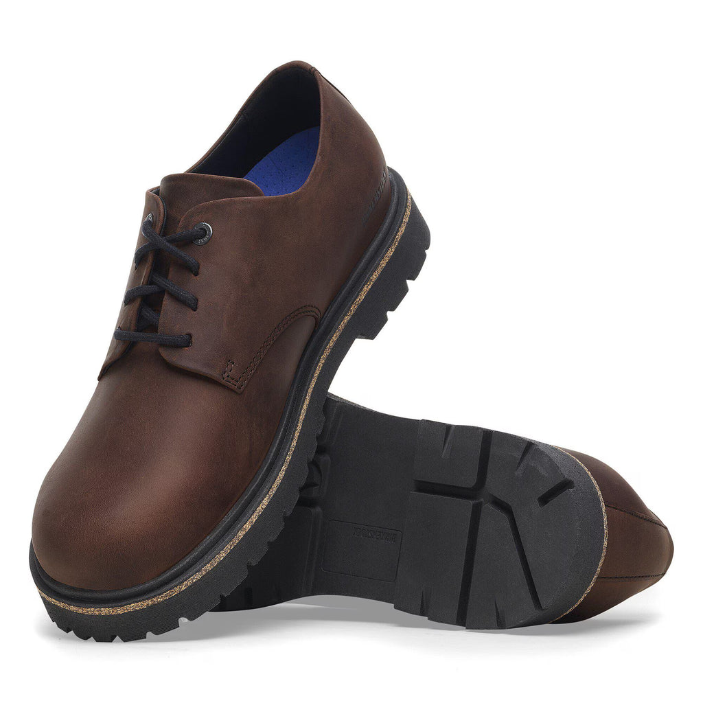 Birkenstock Raffinée Highwood Lace Low Cuir huilé - Habana