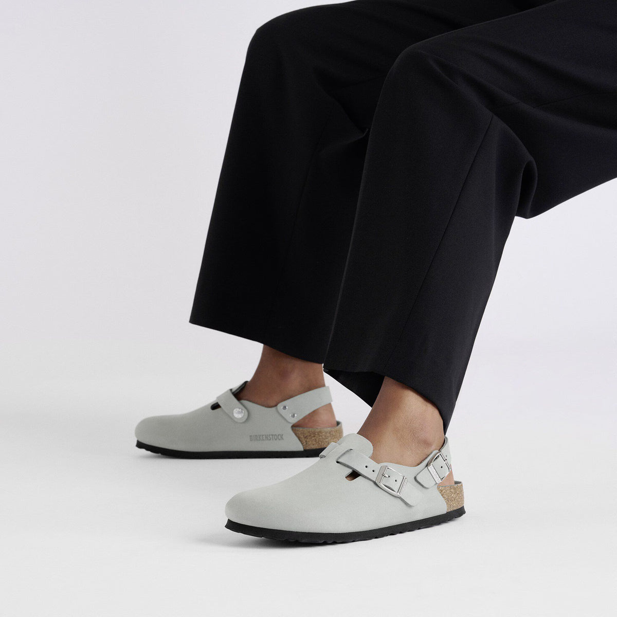 Birkenstock Raffinée Tokio Cuir nubuck - Pure Sage