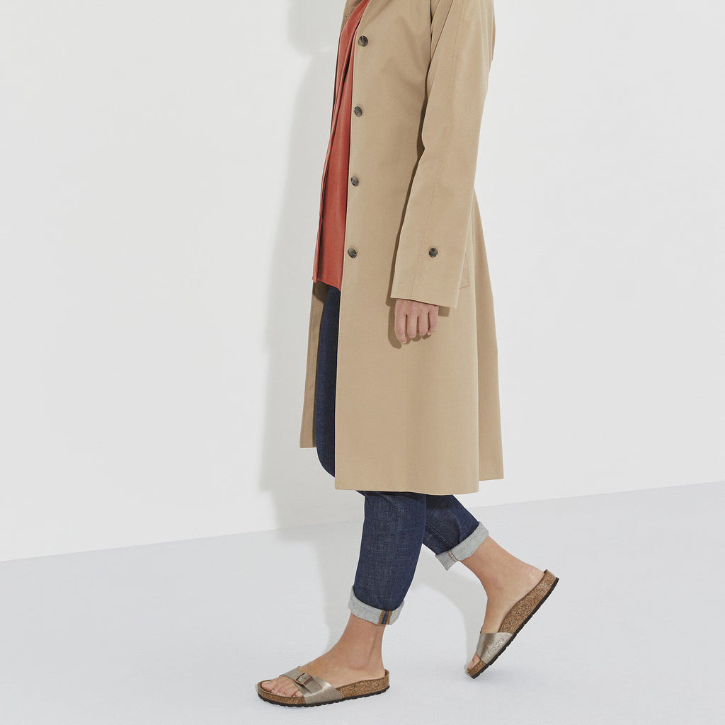 Birkenstock Iconique Madrid Birko-Flor - Graceful Taupe