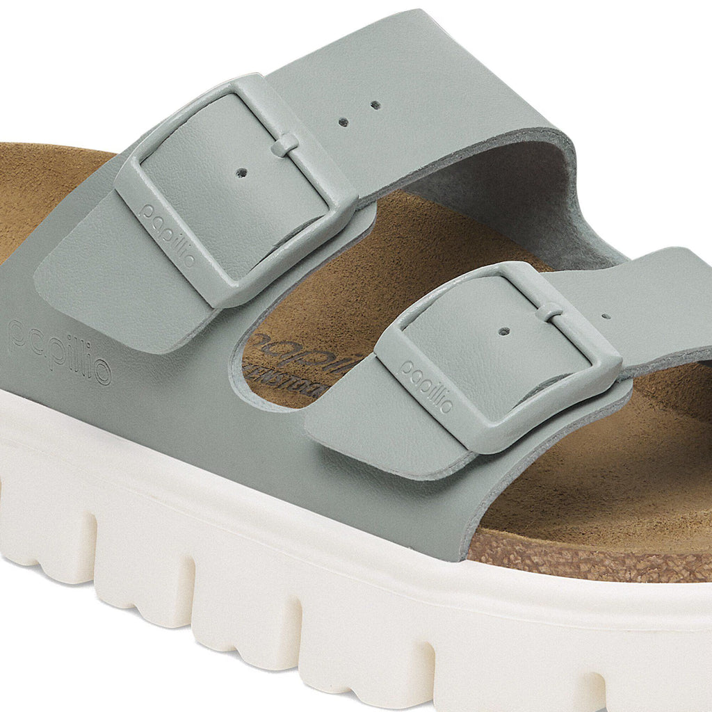 Birkenstock Iconique Arizona PAP Chunky Birko-Flor - Pure Sage