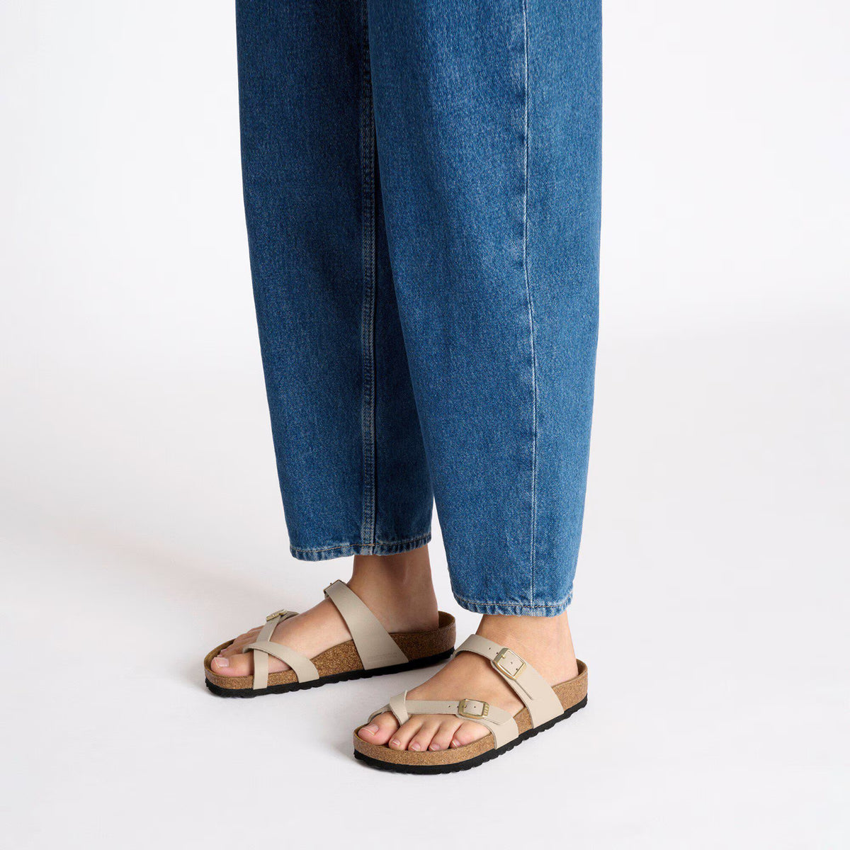 Birkenstock Iconique Mayari Birko-Flor - Sandcastle