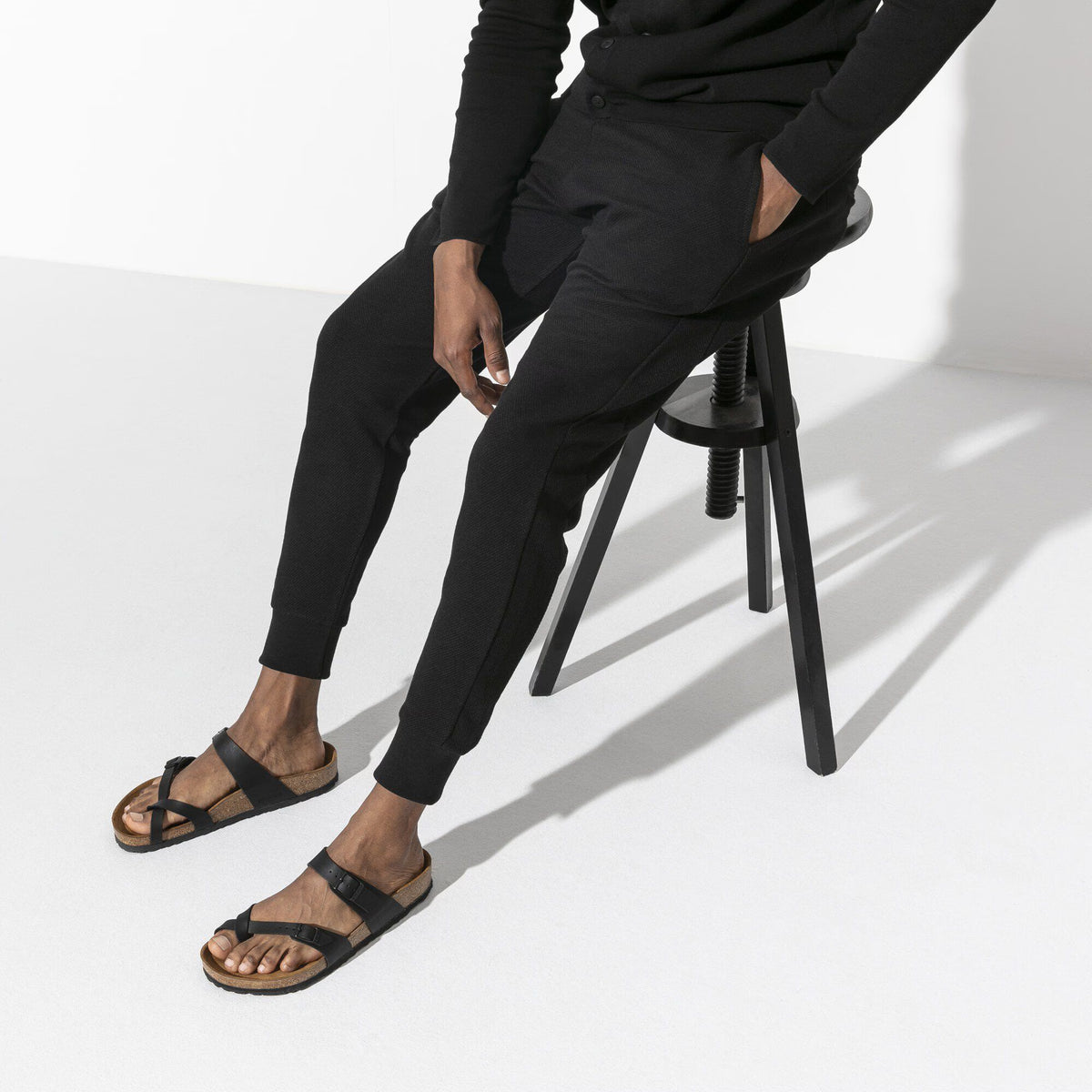 Birkenstock Iconique Mayari Birko-Flor - Black