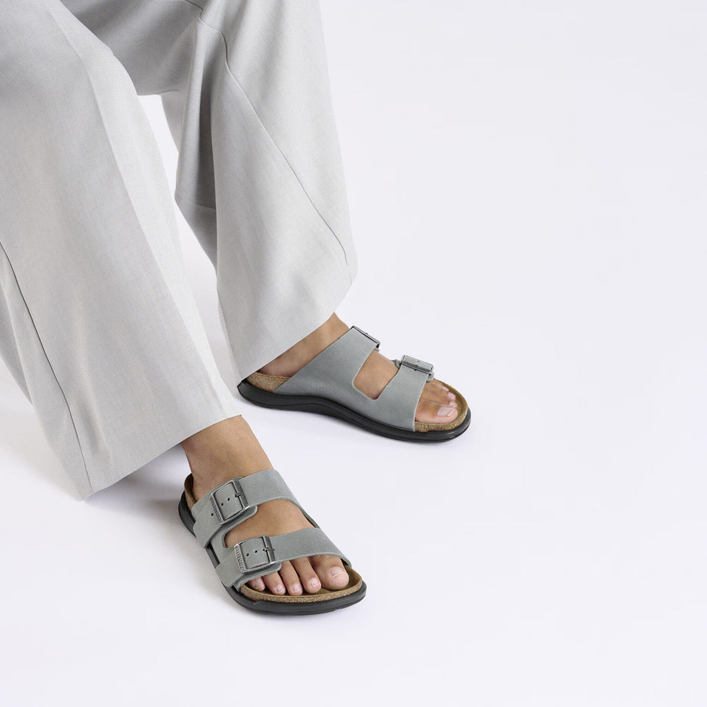 Birkenstock Raffinée Arizona Crosstown Cuir huilé - Basalt Gray