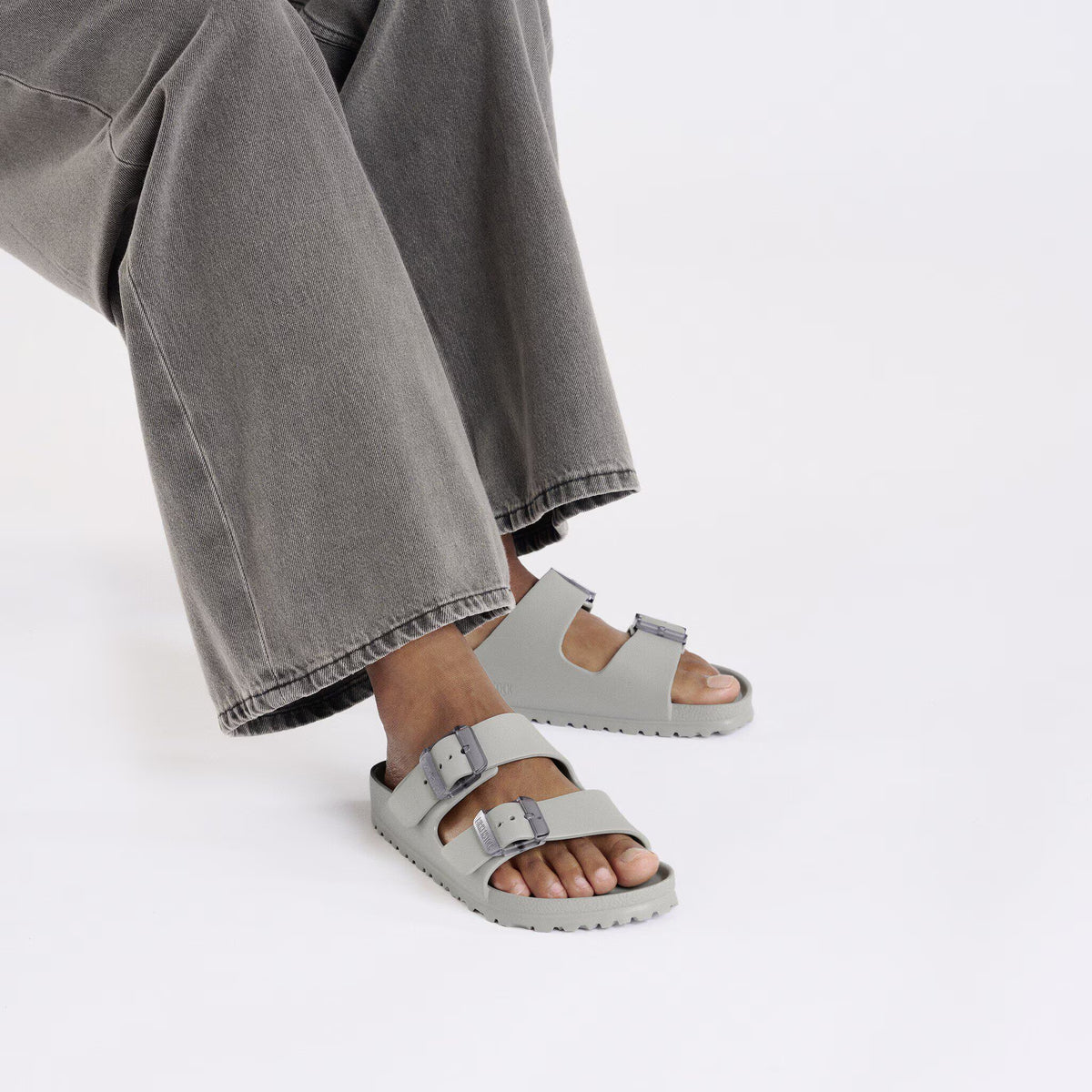 Birkenstock Légère Arizona Stealth Buckle EVA - Stone Coin