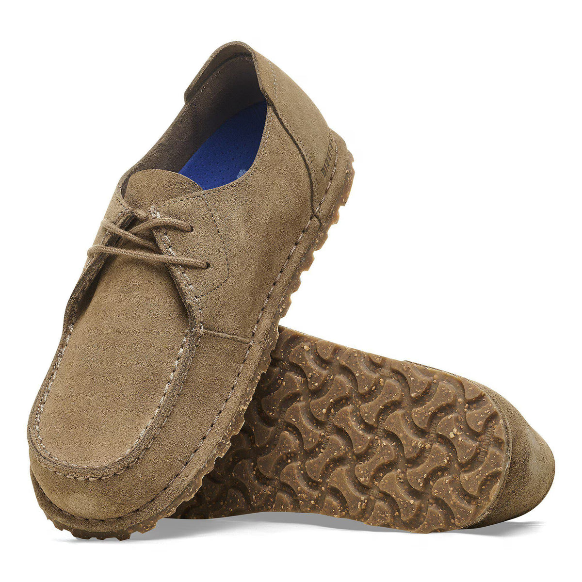 Birkenstock Élégante Utti Lace Suède - Gray Taupe