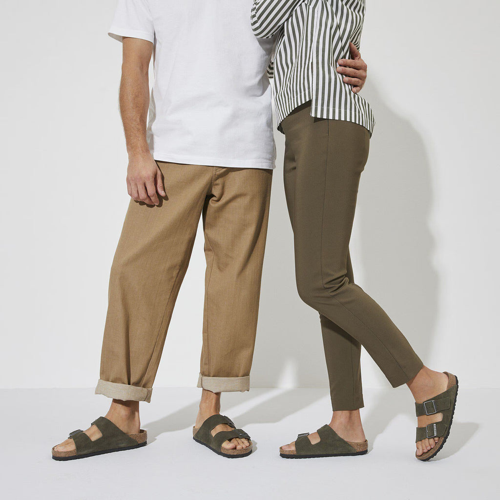 Birkenstock Élégante Arizona Suède - Thyme